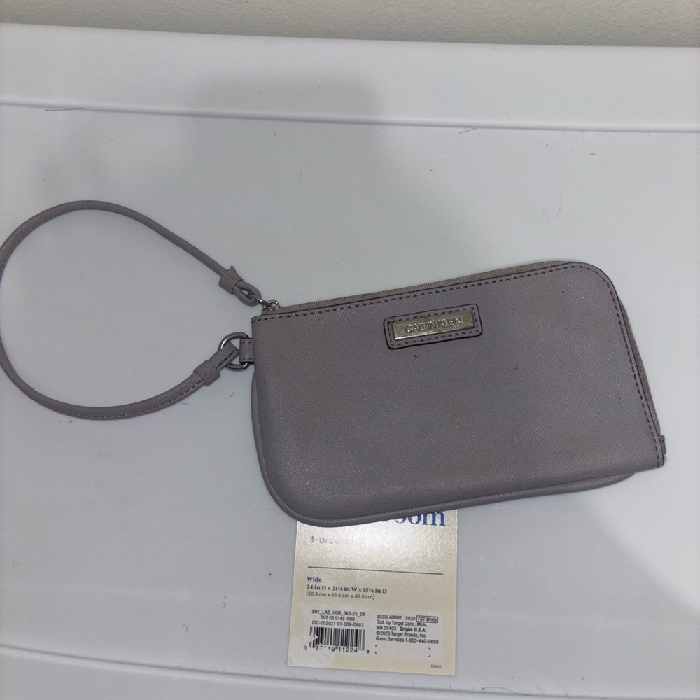 Lavender Calvin Klein Bag / Wallet
